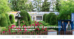 Desktop Screenshot of muzeumludowe.pl